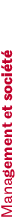 Management et soci�t�