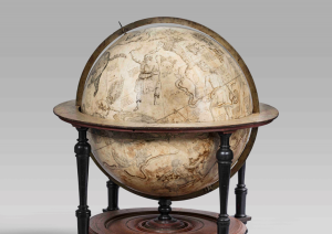 Globe céleste de Willem Blaeu  ©Musée des Arts et Métiers-Cnam/photo Franck Botté