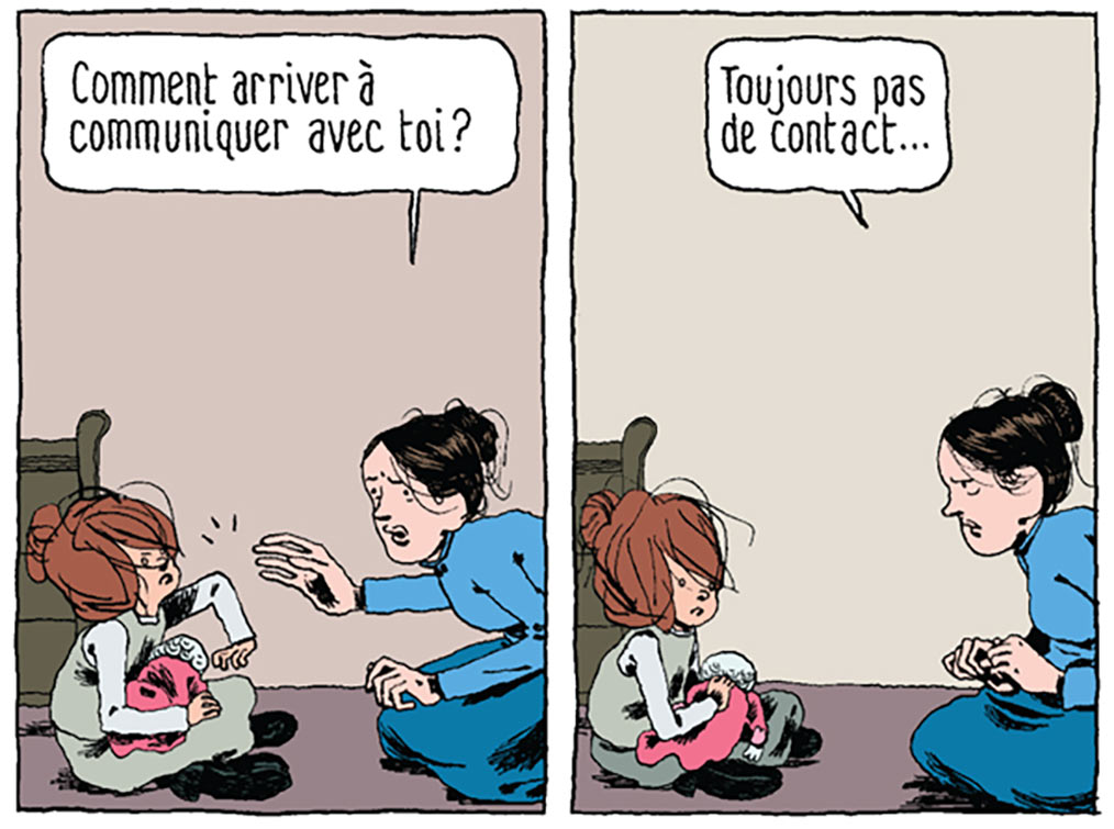 Extrait1 de la planche 22 et 13 © Editions ça et là / Editions Cambourakis