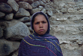 Mohgul, bénéficiaire du centre d'éducation à la santé de Khoja Laka